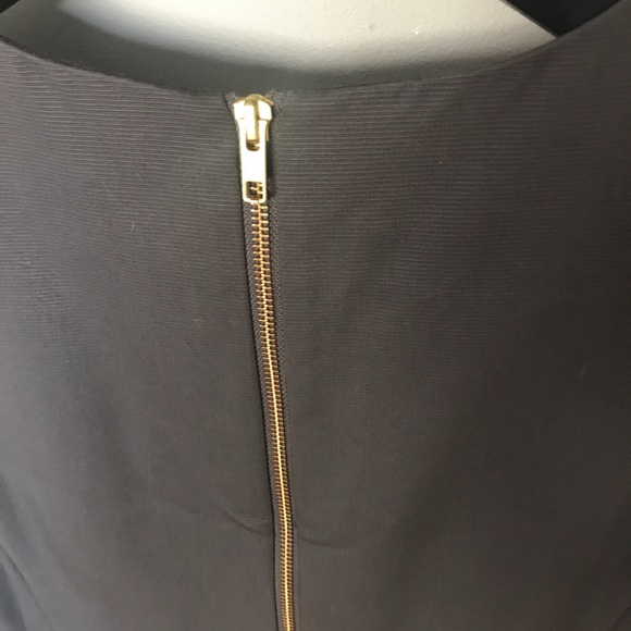 Anthropology embroidered gray Dress - Picture 4 of 6